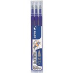 PILOT 622715 BLSFR7 FRIXION BALL PEN REFILL BLUE PKT 3