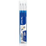 PILOT BLSFR10 FRIXION ERASABLE ROLLERBALL GEL REFILL MEDIUM 10MM BLUE PACK 3