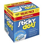 SELLOTAPE 990003 REMOVABLE STICKY DOTS PK1600