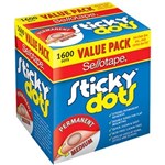 SELLOTAPE 990004 PERMANENT STICKY DOTS PK1600
