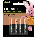 DURACELLENERGIZER 1950MAH RECHARGEABLE PRECHARGED BATTERY AA PK4