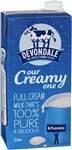 DEVONDALE LONG LIFE FULL CREAM MILK 2 LITRE