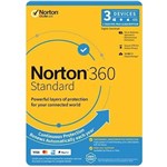 NORTON 360 STANDARD ANTI VIRUS SOFTWARE 1 USER 3 DEVICE 1 YEAR
