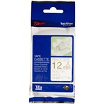 BROTHER TZER234 RIBBON TAPE 12MM GOLD ON WHITE