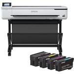 EPSON SURECOLOR T5160 LARGE FORMAT PRINTER AND E40U INK CARTRIDGE COMBO