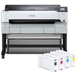 EPSON SURECOLOR T5460M LARGE FORMAT PRINTER AND E41M INK CARTRIDGE COMBO