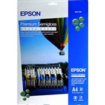 EPSON S041332 PREMIUM SEMIGLOSS PHOTO PAPER A4 251GSM PK20SHTS
