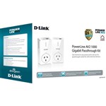 DLINK DHPP601AV POWERLINE AV2 1000 GIGABIT PASSTHROUGH KIT
