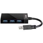 DLINK DUB1341 SUPER SPEED USB 30 HUB 4 PORT BLACK