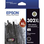 EPSON 302XL INK CARTRIDGE HIGH YIELD PHOTO BLACK