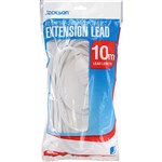 JACKSON POWER EXTENSION LEAD 10 METRE WHITE