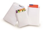 B2 ARMOUR WHITE BOOK BAGS 300X280MM BOX 125