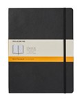 MOLESKINE CLASSIC SOFTCOVER RULED XL 192PG NOTEBOOK BLACK