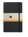 MOLESKINE CLASSIC SOFT COVER NOTEBOOK  RULED LARGE BLACK