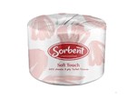 SORBENT SOFT TOUCH TOILET TISSUE 2PLY 400SHT