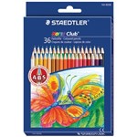 NORIS CLUB AQUARELL WATER COLOUR PENCILS ASSORTED PACK 36