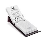 SASCO DESK CALENDAR STAND TOP OPENING ACRYLIC 
