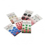 VISTA VWMAG20RED MAGNETIC BUTTONS 20MM RED PK10