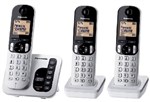 PANASONIC KXTGC223ALS CORDLESS PHONE PLUS 2 HANDSETS