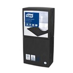 TORK 477829 ADVANCED NAPKIN COCKTAIL 230X230MM 2PLY BLACK PK200
