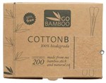 GO BAMBOO COTTON BUDS 100 BIODEGRADABLE 200 PK