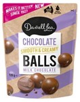 DARRELL LEA 120g MILK CHOCOLATE BALLS ASSORTED FLAVOURS