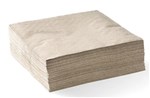 BIOPAK 2PLY 14 FOLD NATURAL CORNER EMBOSSED DINNER NAPKIN CTN1000
