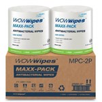 WOW ANTIBACTERIAL WIPES ROLL 1200 CARTON OF 2