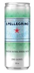 S PELLEGRINO SPARKLING WATER CAN 330ML CTN24