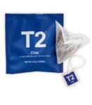 T2 TEA CHAI INDIVIDUALLY WRAPPED TEABAG 100PK FOIL