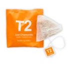 T2 TEA JUST CHAMOMILE INDIVIDUALLY WRAPPED TEABAG 100PK FOIL