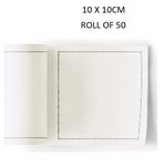 MY DRAP BASICS 100 COTTON CREAM COCKTAIL NAPKIN 10CMX10CM ROLL OF 50 SHIPS FROM SYDNEY
