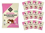 HUGOS ROCKY ROAD CHOCOLATE CLUSTER 12 X 150G