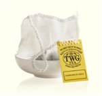 TWG TEA COTTON BAGS INDIVIDUALLY WRAPPED MARRAKECH MINT CAFFEINE FREE  PACK OF 200