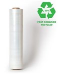 HAND STRETCH PALLET WRAP BIODEGRADABLE CLEAR CARTON OF 4