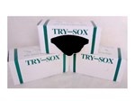 TRY SOX KNEE HIGH SANI SOCK BLACK SHIPS FROM SYDNEY 