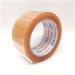 NATURAL RUBBER PP PACKAGING TAPE 48MM X 75MTR  CLEAR 
