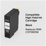 EPSON 812XL HIGH YIELD INK CARTRIDGE BLACK COMPATIBLE