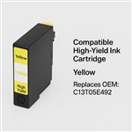 EPSON 812XL HIGH YIELD INK CARTRIDGE YELLOW COMPATIBLE