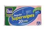 CHUX ORIGINAL SUPERWIPES REGULAR 60X30CM RED PACK 20
