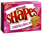 ARNOTTS SHAPES CHEESE AND BACON 180GM