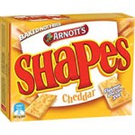 ARNOTTS SHAPES CHEDDAR 175GM