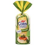 REAL FOODS SESAME CORN THINS 150G