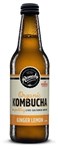 KOMBUCHA GINGER LEMON 330ML BOTTLE CTN12