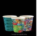 BIOPAK BC6ART 6OZ 225ML SERIES SINGLE WALL PAPER CUP CTN1000