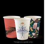 BIOPAK BC8ART 8OZ 285ML SERIES SINGLE WALL PAPER CUP CTN1000