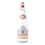 ACQUA PANNA STILL MINERAL WATER GLASS BOTTLE 1 LITRE CTN12