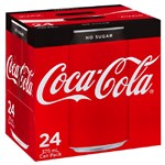 COCA COLA  ZERO SUGAR CAN 375ML CTN24