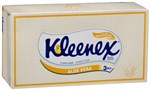 KLEENEX FACIAL TISSUES ALOE VERA 3PLY WHITE  BOX 95 