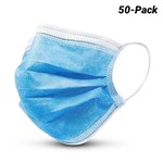 DISPOSABLE FACE MASK 3 PLY PACK 50